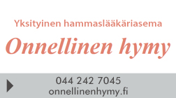 Onnellinenhymy Oy logo